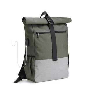 Zaino per Laptop Arrotolabile 2023, Impermeabile, per Uomo, Viaggio e Lavoro, con Porta di Ricarica USB - Product Image 2