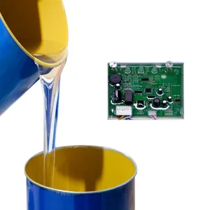 Transparent silicone thermal conductive sealing adhesive JJH-9045 liquid rubber raw material