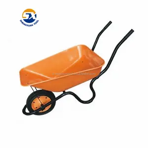 Thị Trường Châu Phi Giá Cả Cạnh Tranh Màu Cam Hẹp Xe Cút Kít Wb3800