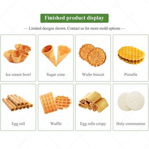 Máquina Automática para Hacer Barquillos, Conos de Azúcar Enrollados, Obleas de Comunión, Stroopwafels - Product Image 6
