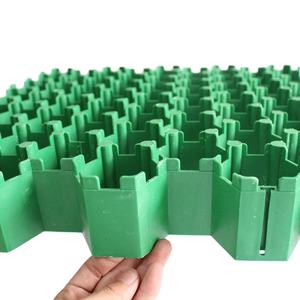 Qianyuan 500*500mm PEHD Cellule En Plastique Personnalisable Sol Pavé Écologique Herbe Pavé Chaussée Gravier <span class=keywords><strong>Grille</strong></span> Usine - Product Image 2