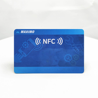 Kundenspezifische 213 215 216 Chip Programmierbare NFC Plastik-Visitenkarte
