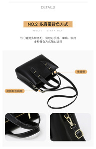 Bolsos cruzados de diseño de moda, bolsos de hombro de cuero PU de alta calidad, bolsos de mano casuales de lujo para mujer - Product Image 4