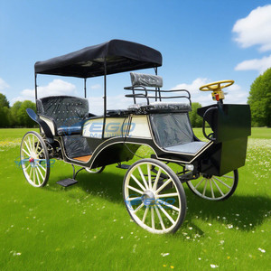 Calèche de tourisme électrique à quatre roues, calèche de mariage romantique de luxe, nouvelle calèche, prix de gros, en vente - Product Image 2