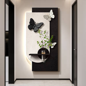 Decorazione da appendere impermeabile di alta gamma in arenaria con motivo a farfalla in stile medievale, per piante idroponiche Feng Shui di <span class=keywords><strong>seconda</strong></span> <span class=keywords><strong>mano</strong></span> - Product Image 2