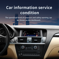 Système Linux Écran tactile 8,8 pouces Affichage stéréo pour BMW X3 X4 F25 F26 CIC NBT CarPlay sans fil Android Auto Lecteurs de voiture BT