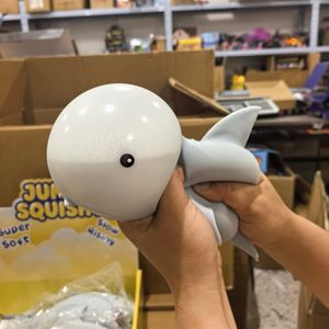 Elonna Extra <b>Large</b> TPR <b>Soft</b> Shark Sensory Squishy Stress Relief <b>Toy</b>-Jumbo Giant Slow Rebound Squeeze Fun - Product Image 2