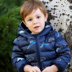 Hiver bébé unisexe mode cartoon ultra léger manteau de duvet enfants 90% blanc duvet de canard rembourré veste enfants - Product Image 3