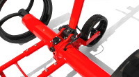 Chariot de Golf à 3 roues pliable en aluminium, batterie au Lithium, entraînement électrique, télécommande, chariot de Golf avec Port USB, offre spéciale