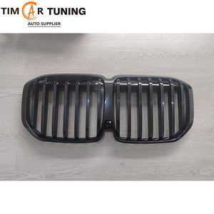 Grille avant TIM de remplacement pour <span class=keywords><strong>BMW</strong></span> X7 (G07) LCI <span class=keywords><strong>2023</strong></span>+ Noir brillant et tricolore X7 G07 LCI Double/Simple Grille - Product Image 4