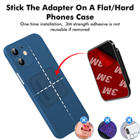 Nouveau support de téléphone portable universel magnétique rotatif à 360 degrés, anti-chute, étanche, pour tableau de bord de voiture, 3,5 à 7,2 pouces