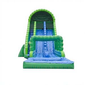 Trampolín Inflable Portátil y Plegable, <span class=keywords><strong>Castillo</strong></span> <span class=keywords><strong>Hinchable</strong></span> Residencial y Comercial <span class=keywords><strong>para</strong></span> Fiestas Familiares en el Patio Trasero - Product Image 6