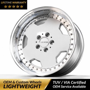 Rines Forjados VEROS Deep Dish de 17, 18 y 19 Pulgadas para Ccxr, <span class=keywords><strong>Agera</strong></span>, Jesko, Regera, CC850, Gemera, One:1, Ccr y Ccx - Product Image 1