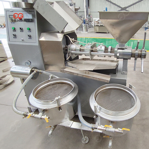 Acero inoxidable automático tornillo frío de Exaction de <span class=keywords><strong>Palma</strong></span> Christi máquina de prensa de aceite en venta - Product Image 3