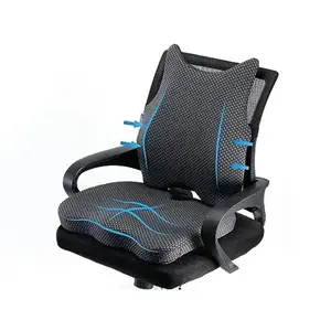 office home comfort reclining back chair pillow relieve lumbar pain reduce tailbone pressure memory foam cushion