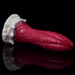 NNSX Dicker Dildo Natürliches Biegen Anal Spielzeug Swirly Patterns Größere und kleinere Silikon Vagina Mit Saugnapf Adult Games SexToy - Product Image 5