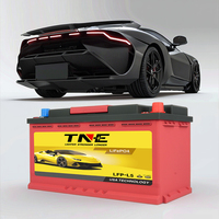 Batterie de voiture au lithium DIN100 12V 12,8V 80Ah 1800 CCA LiFePO4 2000 cycles avec BMS Bluetooth et bouton de démarrage rapide