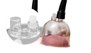 Appareil portable de thérapie par aspiration pour l'agrandissement des seins et des fesses, ventouses - Product Image 5