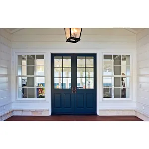 CBMmart最新大门木门设计主双门木房子门铝