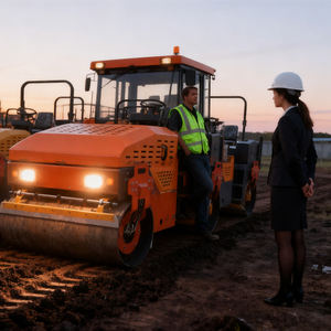 Con Ruction Equipment Road Roller Machine con buenas condiciones SR22MP Road Roller - Product Image 4