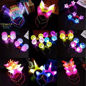 Diadema Luminosa LED para Halloween, Navidad, Conciertos, Accesorios para el Cabello, Decoración para Fiestas - Product Image 2