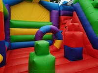 Structure gonflable de jeu Legoing, château gonflable avec toboggan, château gonflable pour enfants