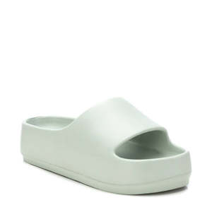 Pantoufles basses pour femmes, couleur aquamarine, hauteur du talon 39, pantoufles pour la maison - Product Image 1
