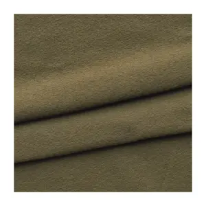 140gsm 100% Polyester Silk Flannelette Plain Velvet Knit Fabric