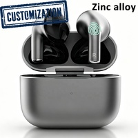 Écouteurs sans fil semi intra-auriculaires K-58 en alliage de zinc TWS avec son surround stéréo véritable et qualité sonore des basses