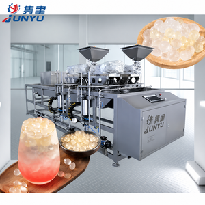 Ligne de fabrication automatique de billes de <span class=keywords><strong>Konnyaku</strong></span> et de billes de jus de Boba éclatantes - Product Image 1