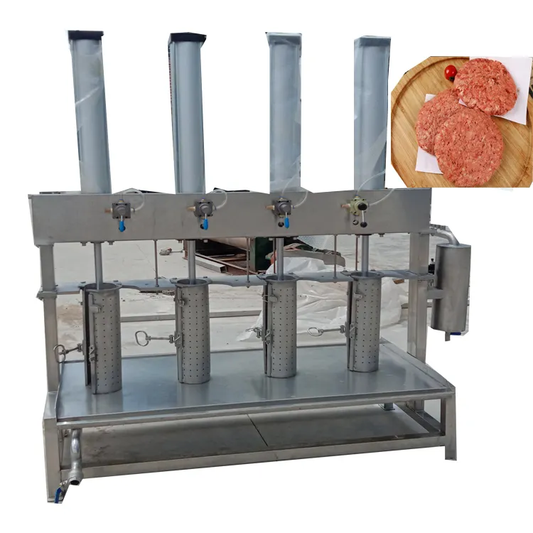 Commercial burger beef forming machine hamburger making Chicken Meat Patty Machine