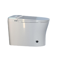 Toilettes intelligentes en gros pour salle de bain, cuvette de toilettes automatique avec télécommande vocale, toilettes électriques intelligentes