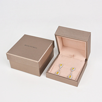 Emballage de bijoux de luxe haut de gamme personnalisé, boîte cadeau pour collier, emballage pour bijoux