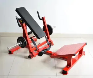 商用健身房设备板加载臀部推力机