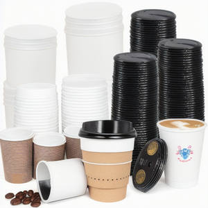 <span class=keywords><strong>Gobelet</strong></span> en papier à thé enduit de PE en matériaux recyclés gobelets en papier à café jetables avec couvercle vente en gros <span class=keywords><strong>pas</strong></span> <span class=keywords><strong>cher</strong></span> prix d'usine - Product Image 5