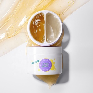 Mascarilla con efecto revitalizante de doble efecto, máscara para dormir sin necesidad de hidratar, Control del aceite, reduce los poros, 50g + 50g - Product Image 5