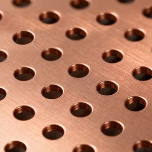 Lámina Metálica Decorativa Perforada de Latón WELAND - Product Image 5