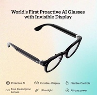 Gafas Inteligentes AR AI Halliday 2025 con Cámara de Realidad Aumentada, Compatibles con GPT Deepseek, Pantalla LED Verde Micro Proactiva con IA