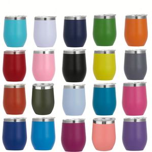 Gobelet isotherme classique en acier inoxydable 12 oz, isolation thermique 6-12 heures, double paroi sous vide, sans BPA, écologique, impression multicolore - Product Image 3
