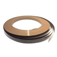 Bande de bordure lisse pour meuble avec revêtement en PVC et aluminium, couleur unie, pour décoration intérieure, bandes de recouvrement décoratives