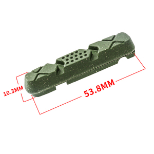 MUQZI Plaquettes de <span class=keywords><strong>frein</strong></span> pour vélo de route pour jantes en carbone Plaquettes d'étrier de <span class=keywords><strong>frein</strong></span> remplaçables en C compatibles avec <span class=keywords><strong>Shimano</strong></span> 105 Ultegra Dura Ace - Product Image 3