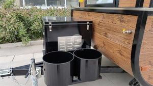 Fourgon extérieur multifonctionnel pour le café Remorque mobile pour aliments avec équipement pour snacks pour la vente de camions - Product Image 3