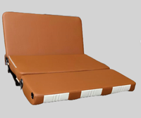 Sièges de voiture Autoliuma 3 places en cuir PU, pliables en trois parties, luxueux, personnalisables, confortables, pièces modifiées pour camping-car, monospace, fourgonnette