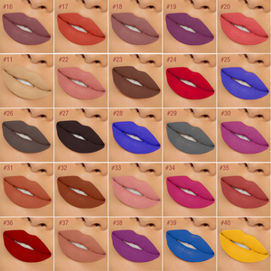 Sản Phẩm Mới Tạo Của Riêng Bạn Matte Lip Stick Thương Hiệu Không Thấm Nước Vegan Trang Điểm Nhãn Hiệu Riêng Son Môi Lỏng - Product Image 6