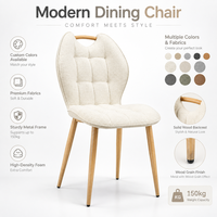 Chaise durable Surface Spoon avec structure métallique, résistante à la rouille, revêtement poudré, résistante aux intempéries, haute capacité de charge, empilable pour le jardin