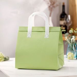 Thermal Delivery Bag Thermal Delivery Bag Aluminum Foil Takeaway Non-woven Bag Lunch Box Thermal Bag Non-woven Cooler Bag - Product Image 3
