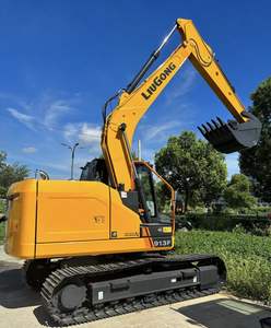 Excavadora de Orugas Liugong 913F de 13 Toneladas con Motor Cummins, Excavadora Hidráulica Fabricada en China - Product Image 1