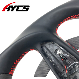 Volante Deportivo de Fibra de Carbono Mate Personalizado para <span class=keywords><strong>Audi</strong></span> Serie <span class=keywords><strong>Q</strong></span> S <span class=keywords><strong>RS</strong></span> S3 Q3 Q5 Q8 Q7 SQ5 RS3 S5 RS5 2016-2024 - Product Image 2