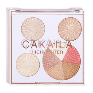 Popular Makeup <b>Pink</b> Sample Face Highlighter Creamy Texture Matte Finish Contouring & Highlighter Wholesales - Product Image 1