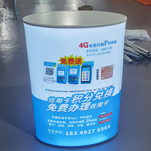 Custom Portable Aluminium Alloy Frame Exhibition Counter <b>Display</b> Trade Show Pop <b>Table</b> Foldable Advertising Dye for Exhibition - Product Image 5